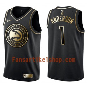 NBA Atlanta Hawks Trikot Justin Anderson 1 Nike Schwarz Golden Edition Swingman - Herren
